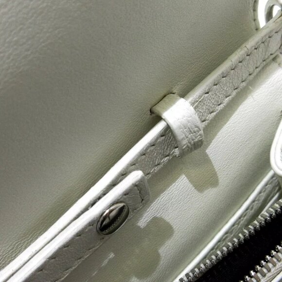 BALENCIAGA - White Leather Other Style Wallet 685-012125 - Picture 5 of 9